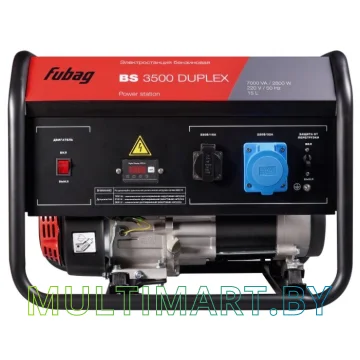 Бензиновый генератор Fubag BS 3500 Duplex картинка 2